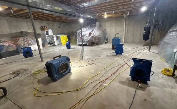 Basement Damage Restoration in Newton, MA