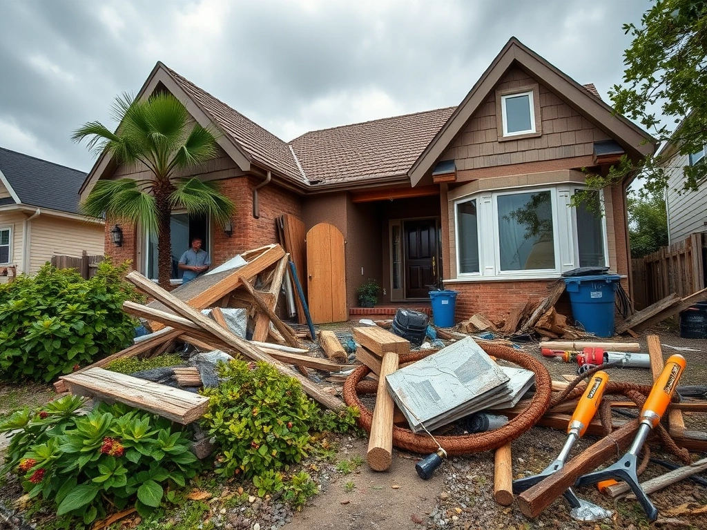 Storm and Natural Disaster Damage Cleanup