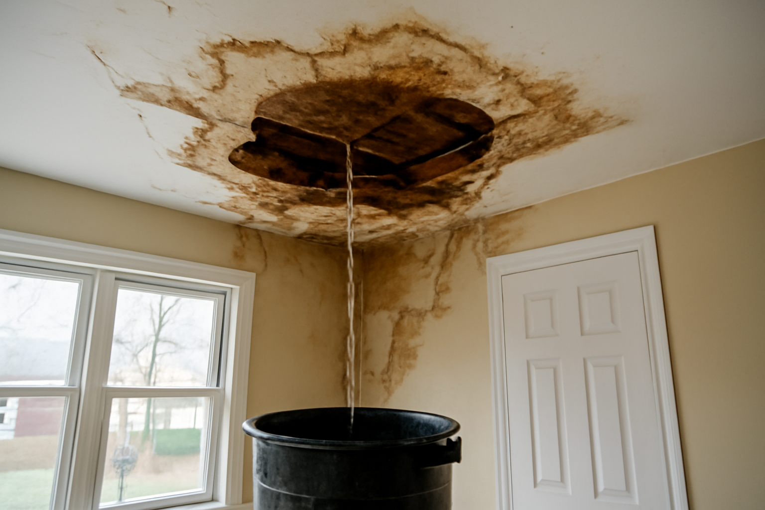 Roof Leak Water Removal in Woonsocket, RI